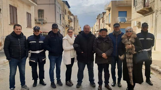 Paceco, riapre la via D’azeglio
