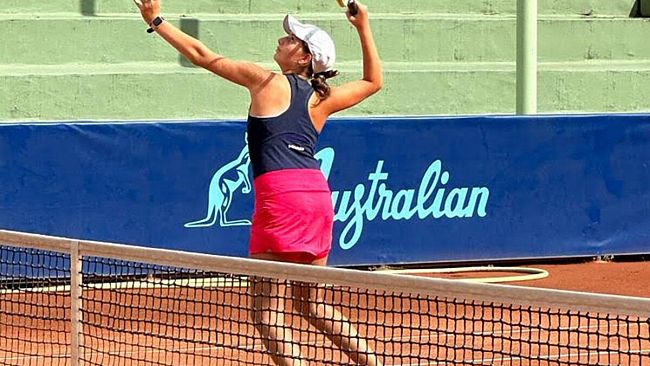 La tennista castelvetranese Ariel Raineri allo Junior Next Gen di Torino