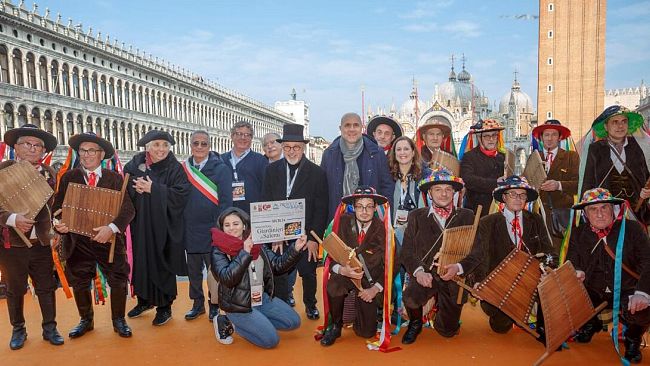 Unpli Trapani e la Pro loco di Salemi presenti a Venezia per il Carnevale