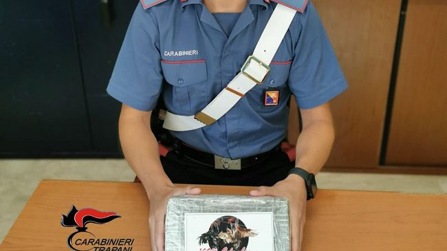 Trapani: 2 palermitani arrestati con 1 kg di cocaina