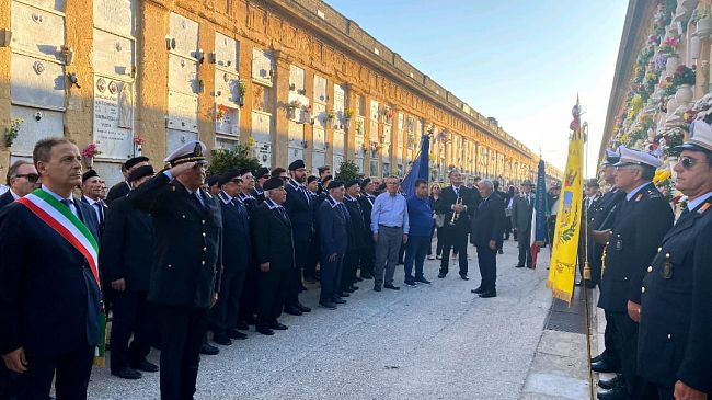 Mazara, tradizionale ed emozionante cerimonia di commemorazione dei defunti al Cimitero comunale