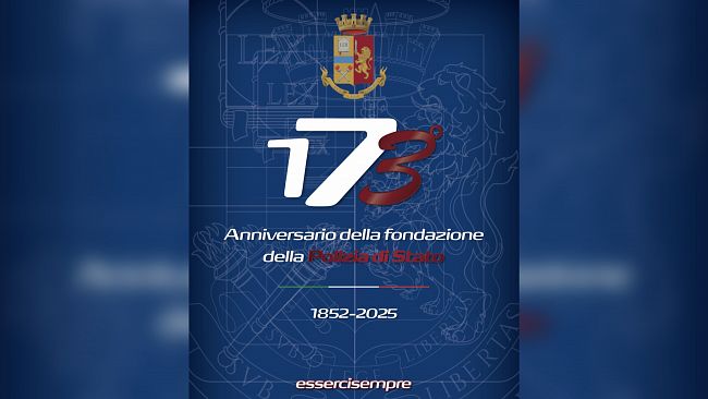 La Questura di Trapani ha celebrato oggi il 173° Anniversario dalla Fondazione della Polizia di Stato