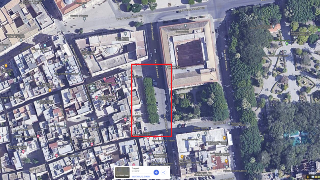 Trapani, segnalazione di una cittadina sulla situazione in cui versa il parcheggio fra via XXX Gennaio e via Orfani