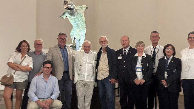 Il grande regista Martin Scorsese visita il parco archeologico di Selinunte ed il  Museo del Satiro Danzante