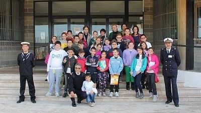 Mazara, gli alunni del 3° circolo didattico “Baldo Bonsignore” in visita in Capitaneria