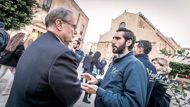 La commissione Parlamentare antimafia in visita presso l'azienda Cimarosa