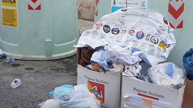 VIDEO – Mazara, immondizia in Città in tempo di elezioni