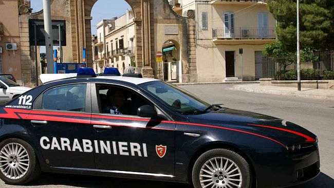 Carabinieri effettuano un arresto a Castelvetrano