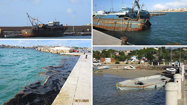 Lampedusa: si aggrava l’emergenza ambientale per il mancato smaltimento dei barconi dei migranti