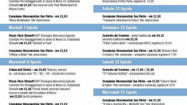 Appuntamenti a Marsala
