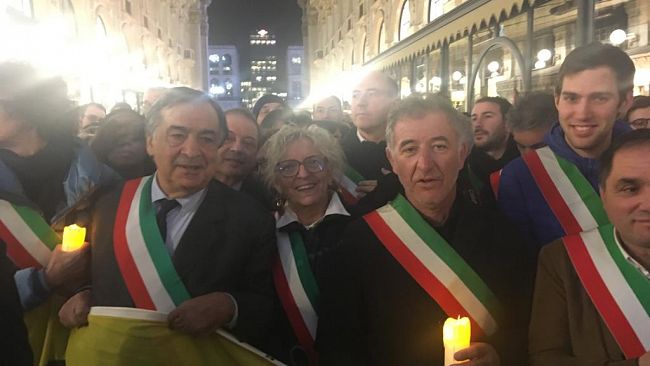 L’amministrazione comunale di Trapani a Milano contro il razzismo e l’odio per Liliana Segre