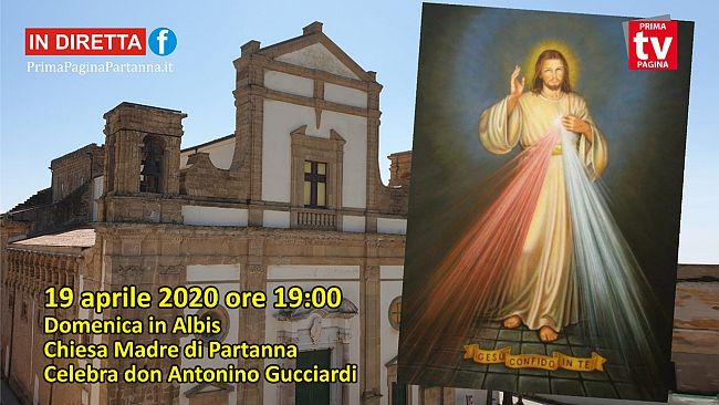 Partanna, domenica 19 aprile ore 19:00 Santa Messa in diretta streaming