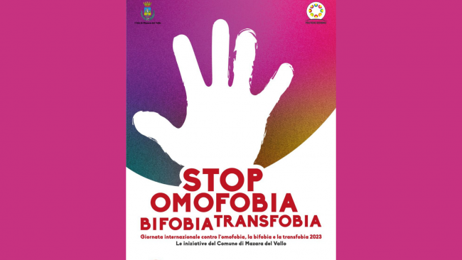 Mazara celebra la giornata contro l'omofobia, la bifobia e la transfobia 