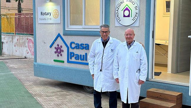 Dal 25 novembre al 17 dicembre 2023 il Rotary Club Marsala ha ospitato la casa mobile di Paul Harris