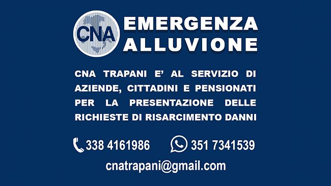  Alluvione Trapani, CNA al lavoro per supportare cittadini e imprese