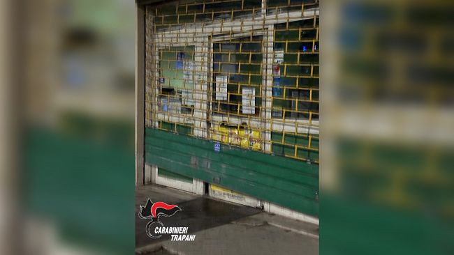 Trapani: arrestato per furto in un supermercato, evade dai domiciliari dopo 15 minuti. In carcere pregiudicato trapanese