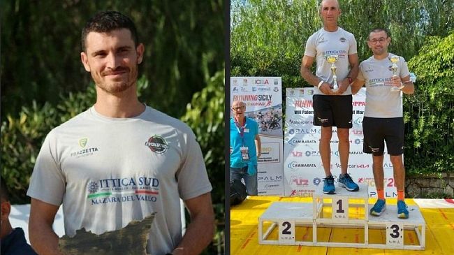 I mazaresi Paladino e Scavone sul podio della mezza maratona di Palermo  