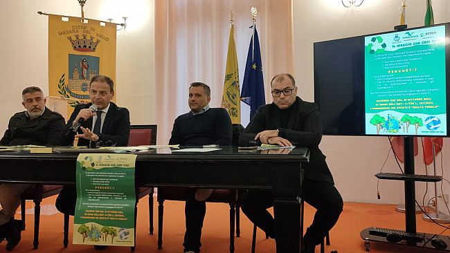 Mazara primeggia fra i Comuni più ricicloni e dichiara guerra agli abbandoni dei rifiuti