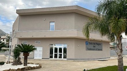 A Erice ristrutturato il luogo di culto dei Testimoni di Geova