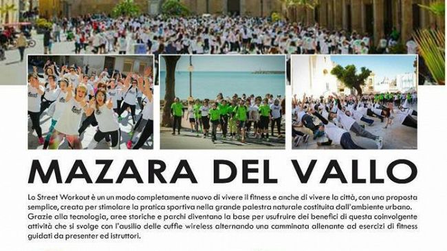 Street Workout: ecco le novità della terza edizione a Mazara del Vallo. La passeggiata allenante tra le bellezze della città domenica 15 aprile