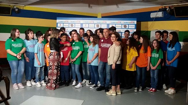 Euroschool festival 2018: successo del coro della  Pardo