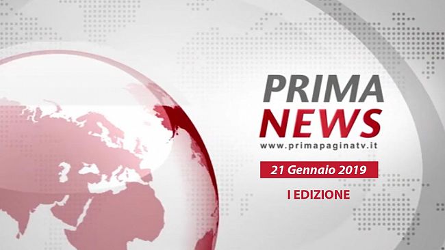 Prima News, 21 Gennaio, I Edizione