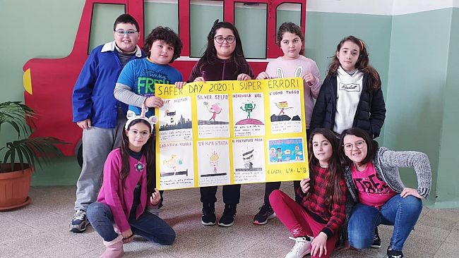 L’impegno del 2° Circolo Didattico R. Settimo : insieme per un Internet migliore!