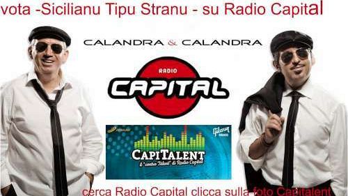 CapiTalent: il duo alcamese Calandra & Calandra in gara nel talent di Radio Capital