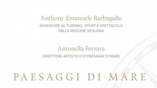 Marsala, Paesaggi di mare: lo scrittore Santo Piazzese al Teatro Comunale Sollina