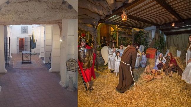 Visita solidale organizzata da BCsicilia alla cripta di Danisinni e al Presepe vivente.