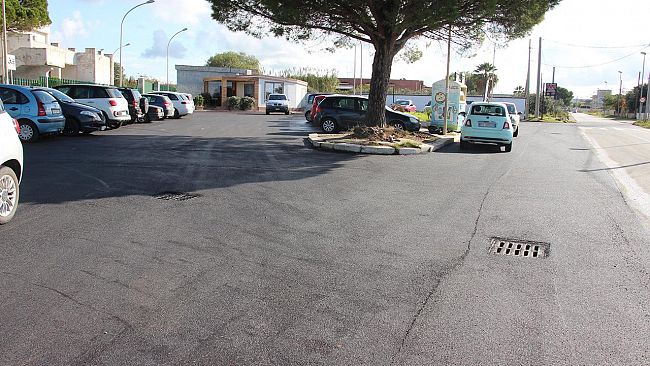 Marsala: nuovo look per il piazzale della scuola di Cutusio