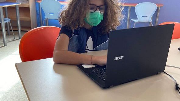 Sensazionale performance di un alunno dell'IC