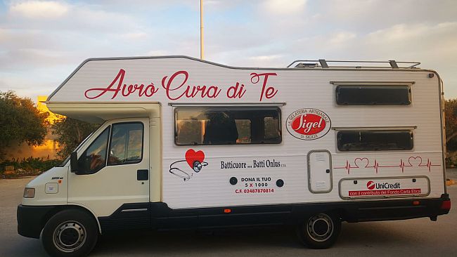 A Marsala l’inaugurazione del Camper sanitario dell’associazione Batticuore