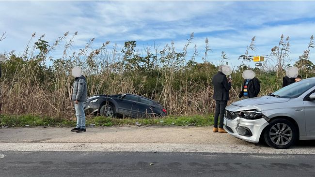 Incidente questa mattina a Trapani. Due le macchine coinvolte in via Libica