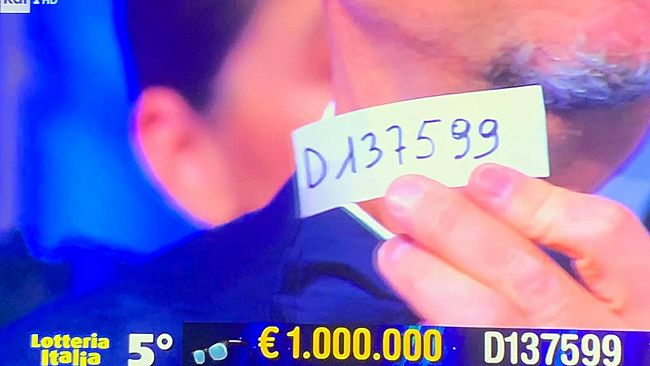 Lotteria Italia, a Trapani il premio da 1 milione di euro