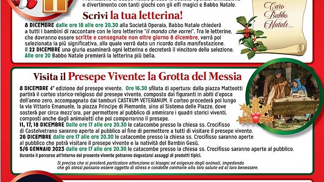 La Perla imperiale organizza gli eventi di Natale a Castelvetrano