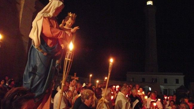Menfi, viabilità processione Simulacro Maria SS. Immacolata