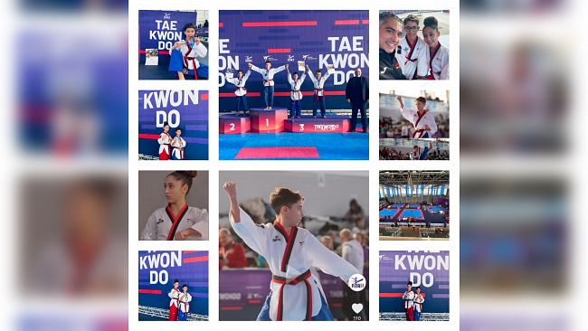 Fighter Taekwondo Mazara, i fratelli Quinci brillano al campionato italiano forme e freestyle