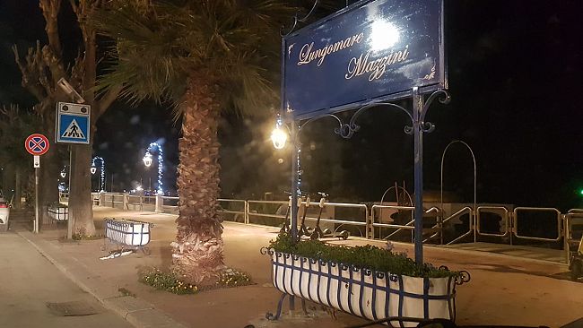 Mazara, luminarie natalizie nel centro urbano