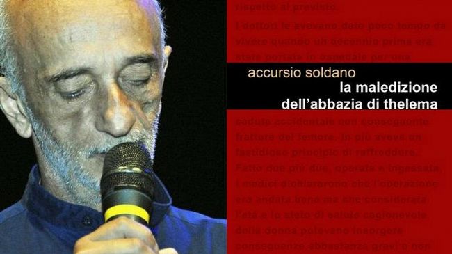 In uscita per Leucotea Project “La maledizione dell’abbazia di Thelema” dalla penna dell’autore pluripremiato Accursio Soldano.