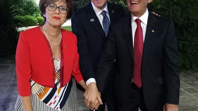 Passaggio della campana al Lions club Castelvetrano. Anna Di Giovanni è il nuovo presidente