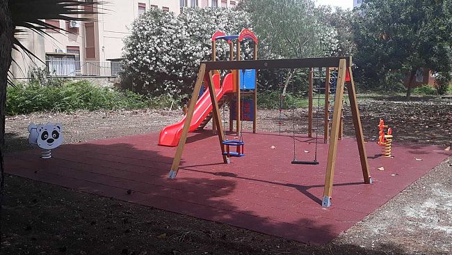 Trapani, Tranchida e La Porta: “Ultimata l’installazione della prima serie di giochi inclusivi”