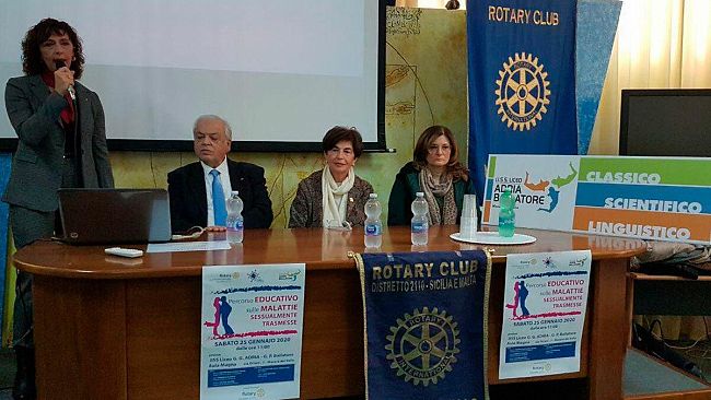 VIDEO – Mazara, “Prevenzione delle malattie sessualmente trasmesse”. Incontro al Liceo promosso dal Rotary