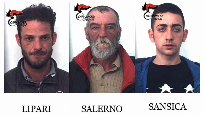 Trapani, arrestati gli autori del furto della cassaforte del Comune