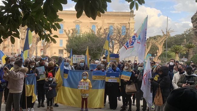 Trapani, manifestazione per la pace in Ucraina