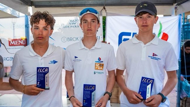 La Canottieri Marsala sul podio dell’Italia Cup ILCA 2026: Filippo Noto è oro U16, Giulio Genna argento in ILCA 7 