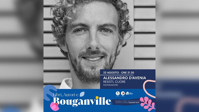 San Vito lo Capo, a “Libri, autori e Bouganville” Alessandro D’Avenia