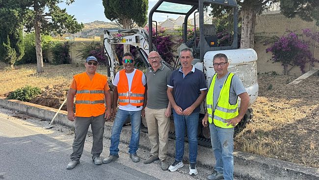 Custonaci, al via lavori al cimitero comunale e lungo la SP18