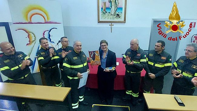 Visita del Prefetto di Trapani al Comando dei Vigili del Fuoco