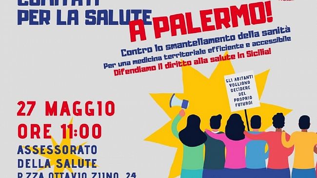 A Palermo in azione i Comitati Siciliani per la Salute